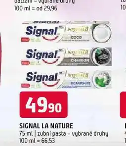 Terno Signal zubní pasta nabídka