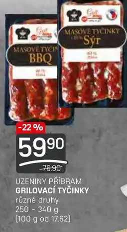 Flop UZENINY PŘÍBRAM GRILOVACÍ TYČINKY nabídka