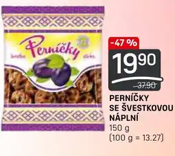 Flop PERNÍČKY SE ŠVESTKOVOU NÁPLNÍ nabídka