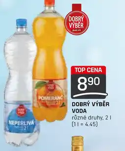 Flop DOBRÝ VÝBĚR VODA 2L nabídka