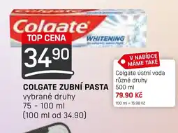Flop COLGATE ZUBNÍ PASTA nabídka