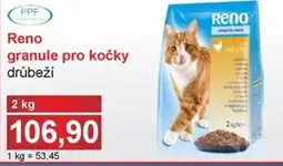 Reno granule pro kočky drůbeží