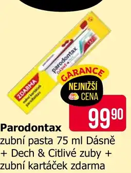 Teta Parodontax nabídka