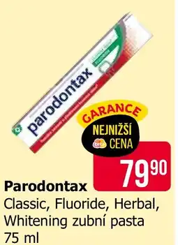 Teta Parodontax nabídka