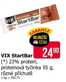Teta VIX StartBar nabídka