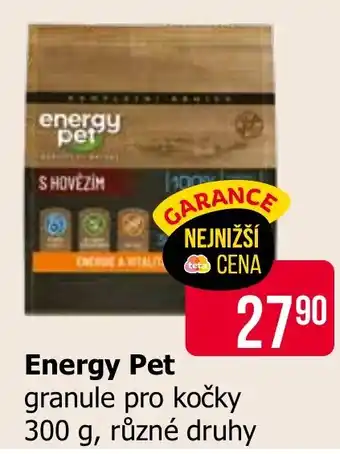 Teta Energy Pet granule pro kočky 300 g, různé druhy nabídka