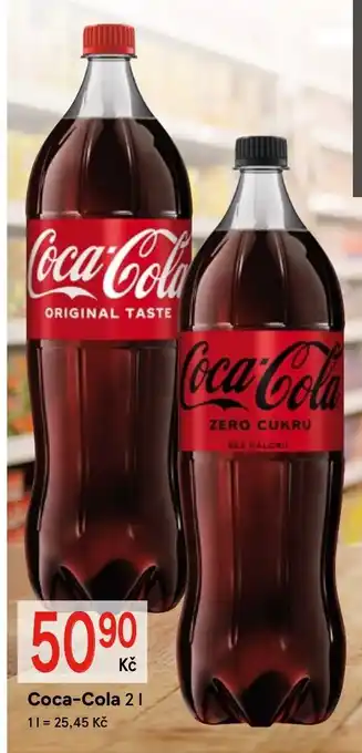 Žabka Coca-Cola 2L nabídka