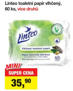 Šlak Linteo toaletní papír vlhčený, 60 ks, více druhů nabídka