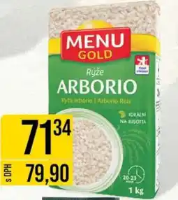 Jip Menu Gold rýže arborio nabídka
