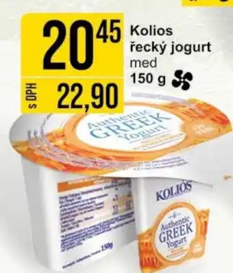 Jip Kolios řecký jogurt med nabídka