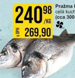 Jip Pražma královská celá kuchaná nabídka