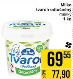 Jip Milko tvaroh odtučněný nabídka