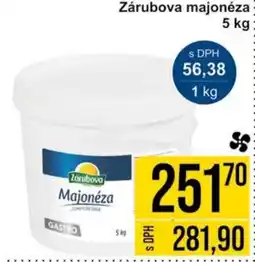 Jip Zárubova majonéza 5 kg nabídka