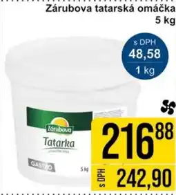 Jip Zárubova tatarská omáčka 5 kg nabídka