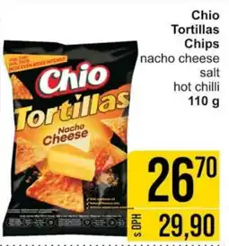 Jip Chio Tortillas Chips nabídka