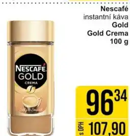 Jip Nescafé instantní káva Gold Gold Crema nabídka