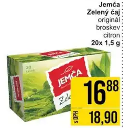 Jip Jemča Zelený čaj nabídka