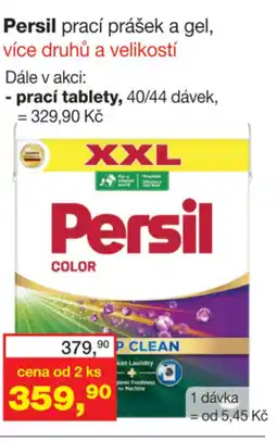 Ráj drogerie Persil prací prášek a gel nabídka