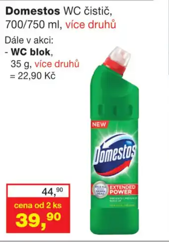 Ráj drogerie Domestos WC čistič nabídka