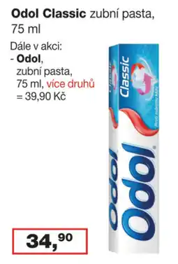Ráj drogerie Odol Classic zubní pasta, 75 ml nabídka