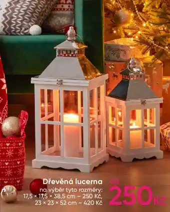 Pepco Dřevěná lucerna nabídka