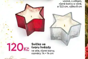 Pepco Svíčka ve tvaru hvězdy nabídka