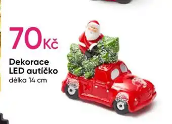 Pepco Dekorace LED autíčko nabídka