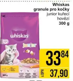 Jip Whiskas granule pro kočky nabídka