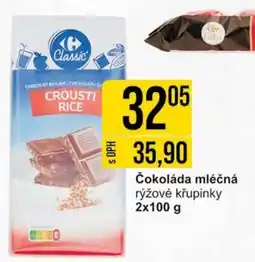 Jip Čokoláda mléčná nabídka