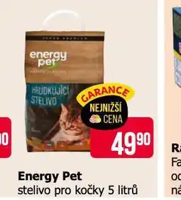 Teta Energy pet stelivo pro kočky nabídka