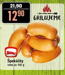 TEMPO Špekáčky nabídka