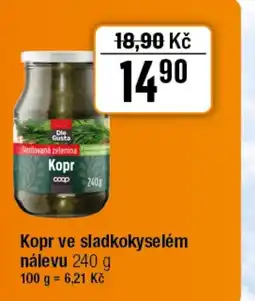 Kopr ve sladkokyselém nálevu 240 g