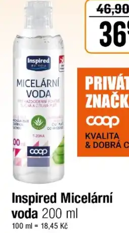 TEMPO Inspired Micelární voda 200 ml nabídka