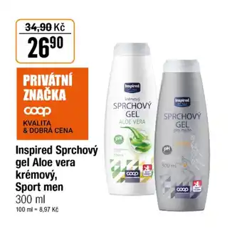 TEMPO Inspired Sprchový gel Aloe vera krémový, Sport men nabídka