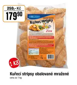 TEMPO Kuřecí stripsy obalované mražené nabídka