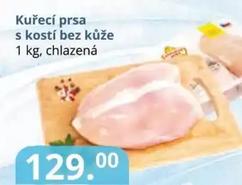 Potraviny CZ Kuřecí prsa s kostí bez kůže nabídka