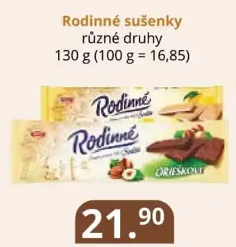 Potraviny CZ Rodinné sušenky nabídka