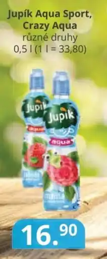 Potraviny CZ Jupík Aqua Sport, Crazy Aqua nabídka
