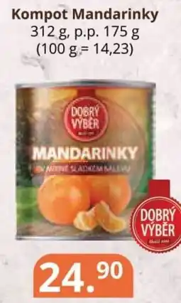 Potraviny CZ Kompot Mandarinky nabídka