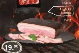 Potraviny CZ Le&Co Anglická slanina nabídka