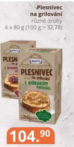 Potraviny CZ Plesnivec na grilování nabídka