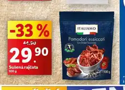 Lidl Sušená rajčata nabídka