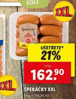 Lidl Špekáčky nabídka