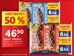 Lidl Opavia miňonky nabídka