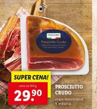 Lidl Prosciutto crudo nabídka