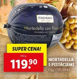 Lidl Mortadella s pistáciemi nabídka