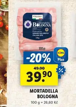 Lidl Mortadella bologna nabídka