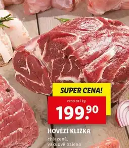 Lidl Hovězí kližka nabídka