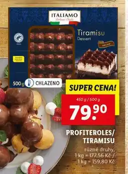 Lidl Tiramisu nabídka