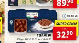 Lidl Tiramisu nabídka